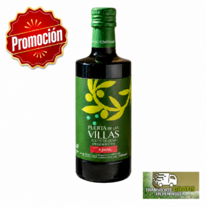 AOVE Puerta de Las Villas Picual Temprano 500 ml. Caja de 12 Unds.