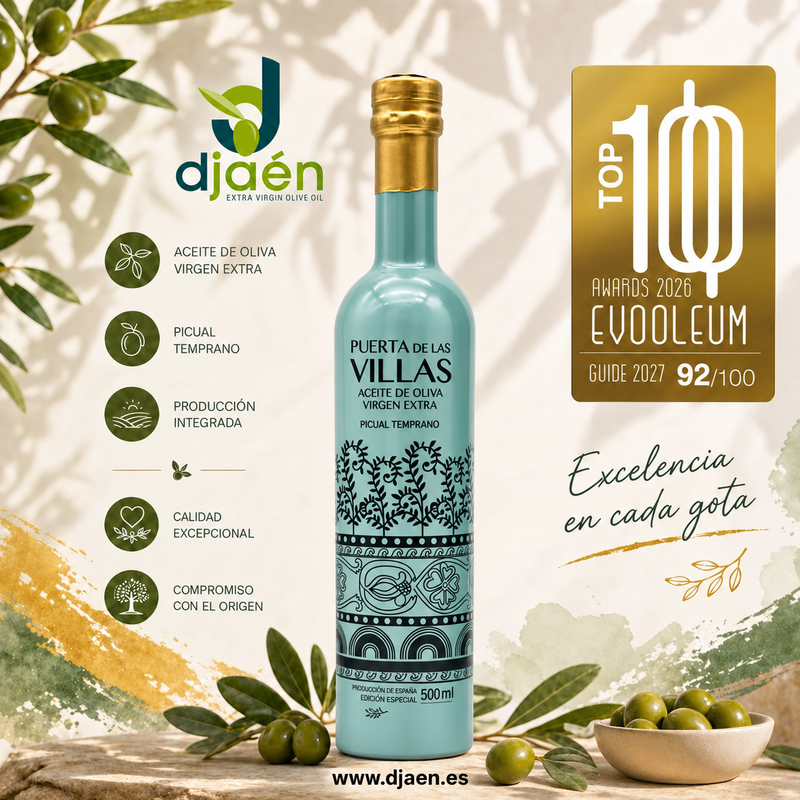 Edición Especial Picual Temprano Estuchada de 500 ml. Caja de 6 Unds. - Imagen 6