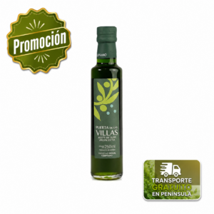 AOVE Puerta de Las Villas Picual Temprano 250 ml. Caja de 12 Unds.