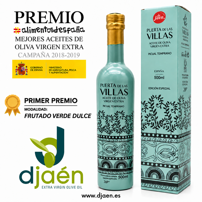 Edición Especial Picual Temprano Estuchada de 500 ml. Caja de 6 Unds. - Imagen 5