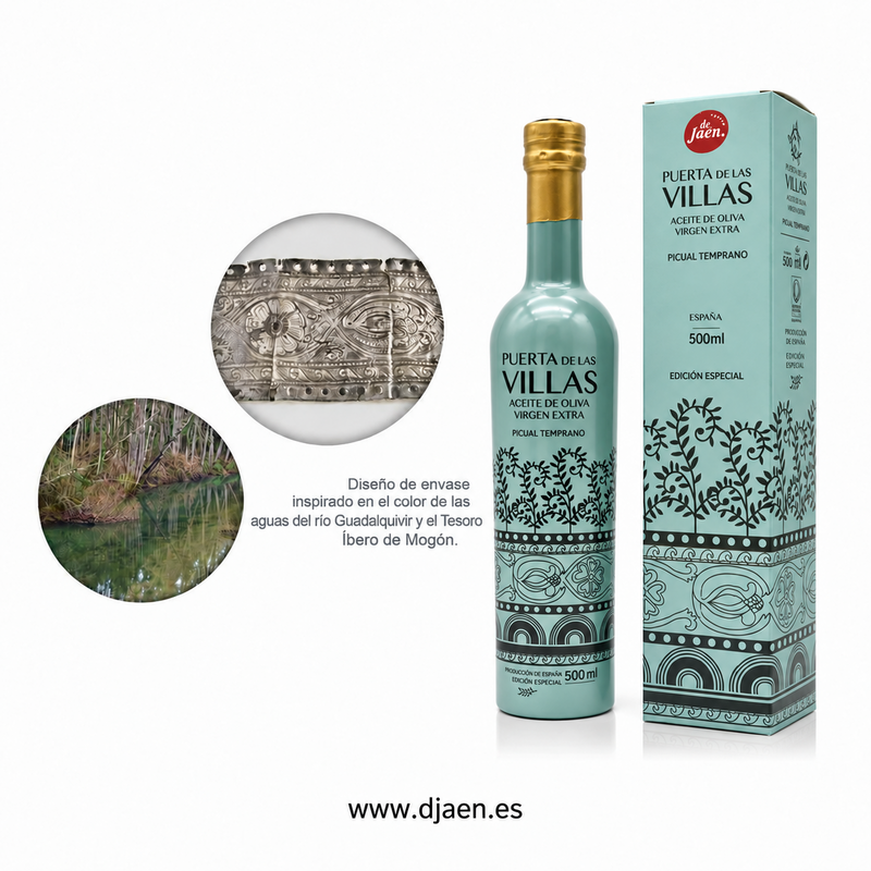 Edición Especial Picual Temprano Estuchada de 500 ml. Caja de 6 Unds. - Imagen 3