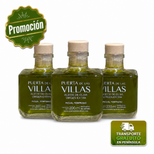 AOVE Picual Temprano. Margot 200 ml. Caja 12 Unds.