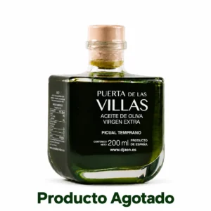 Botella Margot de 200 ml de AOVE Picual Temprano Puerta de Las Villas