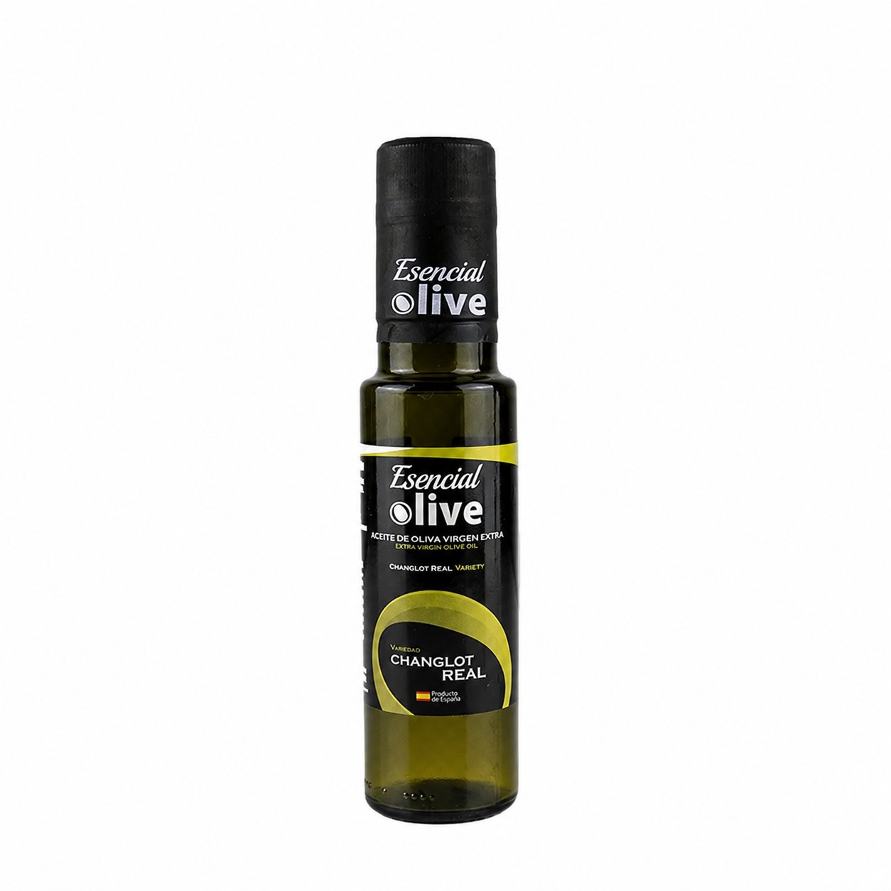 Botella de aceite de oliva virgen extra Changlot Real Esencial Olive de 100 ml