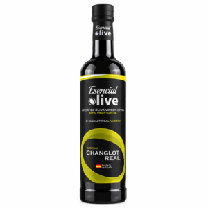 Botella de AOVE Esencial Olive Changlot Real de 500 ml.