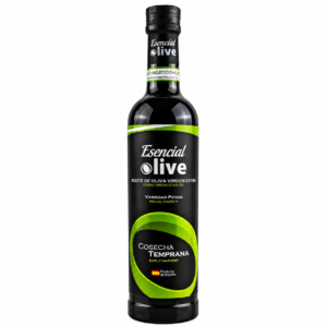 Botella de AOVE Esencial Olive Picual Temprano de 500 ml.